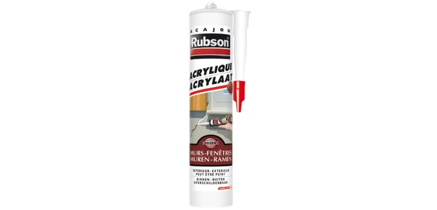 Mastic murs et fenêtres - 280 mL - acajou