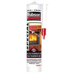 Mastic hautes températures - 280 mL - noir