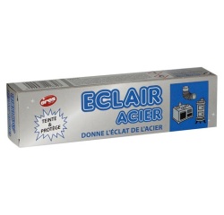 Éclair acier - polisseur - tube - 250 mL