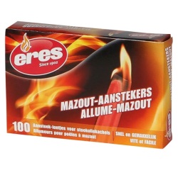 Allume mazout - lot de 100