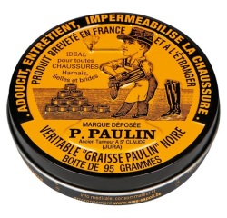 Graisse Paulin chaussures 95g noire