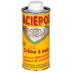 Crème à polir Aciepol n°2 - vert - 250 mL