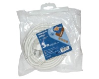 Rallonge - 3 m - 3G1.5mm² - blanc