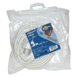 Rallonge - 3 m - 3G1.5mm² - blanc