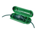 Boite étanche - Safebox - pour fiche électrique - vert