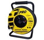 Enrouleur de chantier - en néoprène - 40 m - 3G2.5mm² - 4 prises - IP44 - j