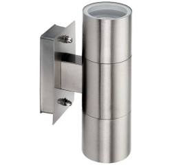 Applique murale - extérieure - Faro - LED - 2x3.5W - GU10 - gris