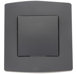 Interrupteur va et vient  - noir