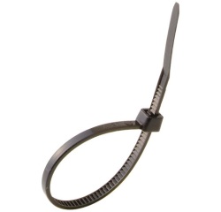 Collier serre-câble - 100x2.5 mm - lot de 100 - noir