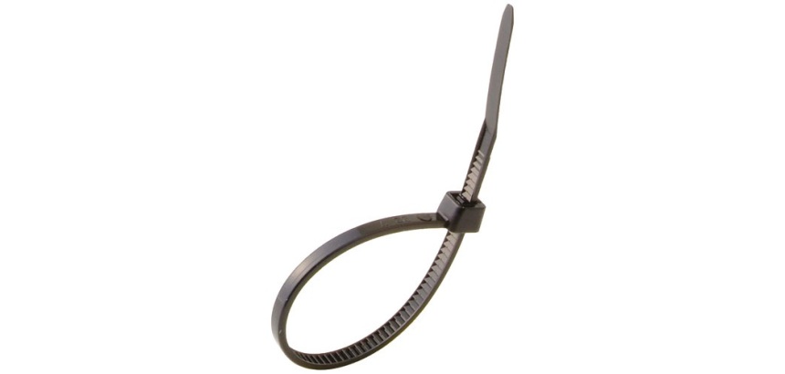 Collier serre-câble - 100x2.5 mm - lot de 100 - noir