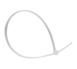 Collier serre-câble - 150x2.5 mm - lot de 100 - blanc