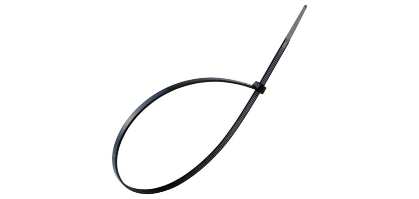 Collier de serrage - 200x2.5 mm - lot de 100 - noir