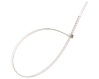 Collier de serrage - 280x3.6 mm - lot de 100 - blanc