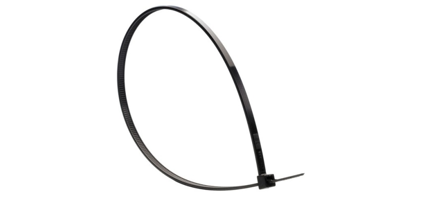 Collier de serrage - 180x4.8 mm - lot de 100 - noir