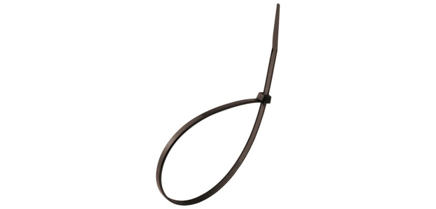 Collier de serrage - 280x4.8 mm - lot de 100 - noir