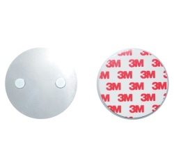 Kit de montage magnétique universel pour détecteur de fumée - blanc