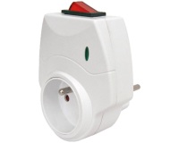 Prise Blite - 16A - interrupteur - blanc