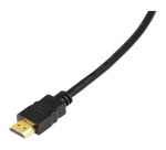 Câble HDMI gold - HQ - L : 1.8 m - noir