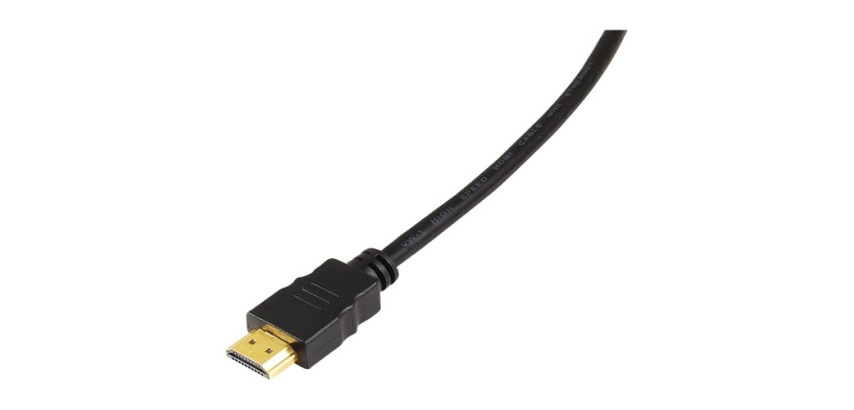 Câble HDMI gold - HQ - L : 2 m - noir