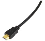 Câble HDMI gold - HQ - 3 m - IP20 - noir