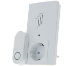 Carillon sans fil complet - plug pass - 38 mélodies - 80dB - 100 M - blanc
