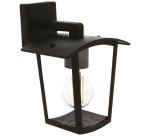 Applique murale - extérieure - Oviedo down - E27 - 15W - alu noir