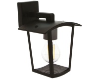 Applique murale - extérieure - Oviedo down - E27 - 15W - alu noir