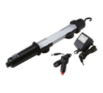Baladeuse avec interupteur LED - rechargeable - 120 lm - noir