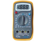 Multimètre digital - mini - 600V - catégorie 3 - jaune