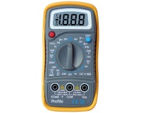 Multimètre digital - mini - 600V - catégorie 3 - jaune