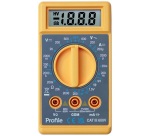 Multimètre digital - 600V - catégorie  3 - jaune