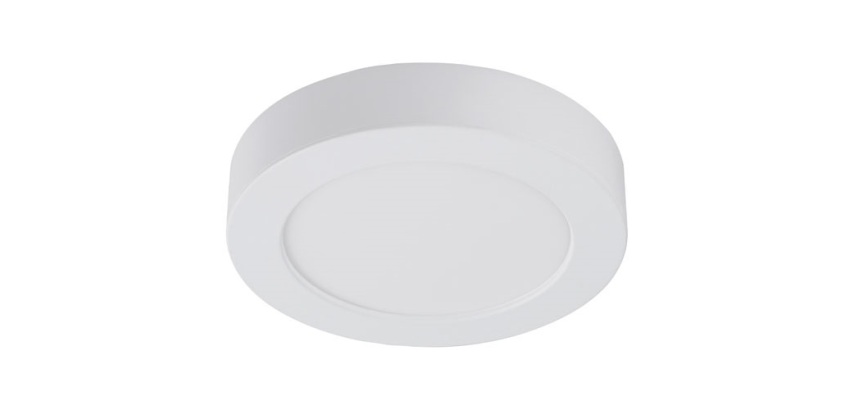 Plafonnier LED - Vigo - 720lm - 12w - rond - blanc
