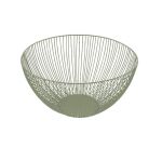 Corbeille à fruits 25 cm Vert Sauge - Wire