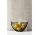 Corbeille à fruits 25 cm Noire - Wire