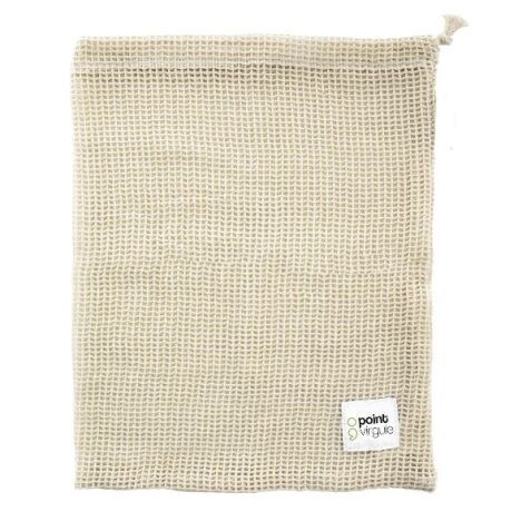 Sac à fruits et légumes 27 x 32 cm - Coton