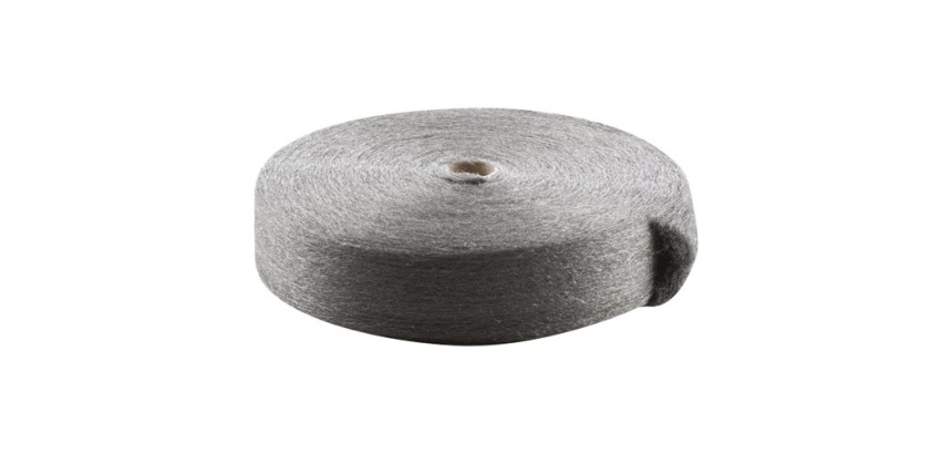 Laine d'acier grade 000 - rouleau - 1Kg