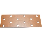 Plaque perforée - L 200 mm - 60 x 2 mm - 30 trous D5