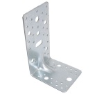 Equerre d'assemblage renforcée réglable - L : 90 mm - 65 x 90 x 2.5 mm - 13