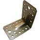 Equerre d'assemblage renforcée - L : 90 mm - 65 x 90 x 2.5 mm - 16 trous D5