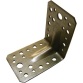 Equerre d'assemblage renforcée - L : 70 mm - 55 x 70 x 2.5 mm - 20 trous D5