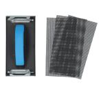 Cale à poncer - maille carbure - usage intensif - poignée ergonomique - L :