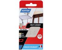 Patin - abrasif multi-usages - grain de 120 - spécial finition - usage cour