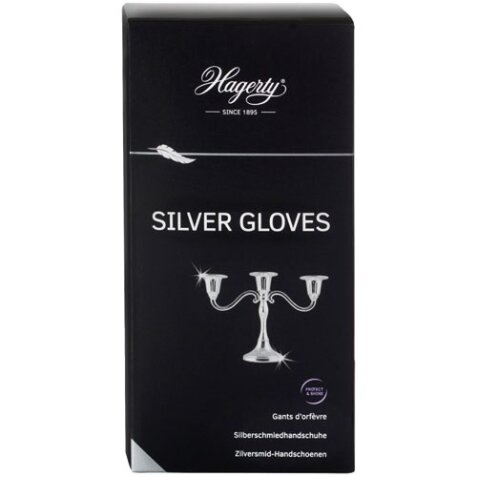 Gants d'orfèvre pour argenterie Silver Gloves Hagerty - 1 paire