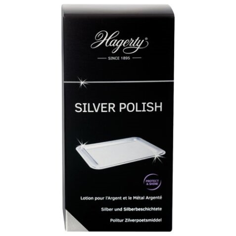 Lotion nettoyante pour argent Silver polish Hagerty - Flacon de 250 ml