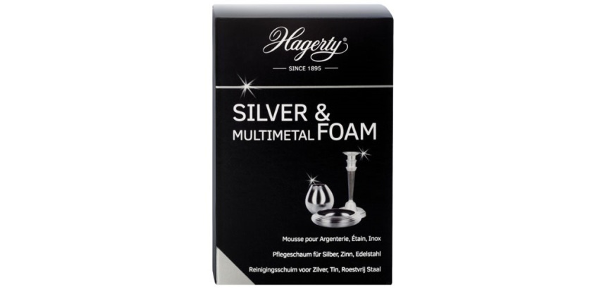 Mousse pour argenterie étain acier 150 ml