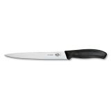 Couteau filet de sole noir 20 cm flexible - Fibrox