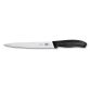 Couteau filet de sole noir 20 cm flexible - Fibrox