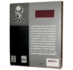 Papier Kraft Corindon - grain de 80 - spécial ponçage - L : 280 mm - l : 23