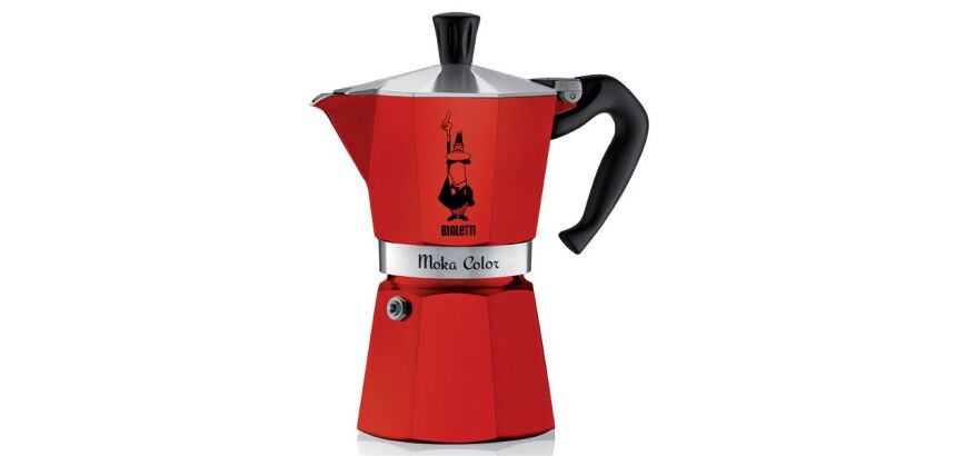 Cafetière italienne 3 tasses Rouge - Moka Express Color