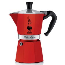 Cafetière italienne 6 tasses Rouge - Moka Express Color